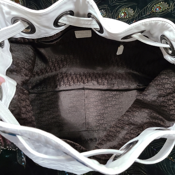 Dior Cannage Drawstring Bag - Picture 9 of 17